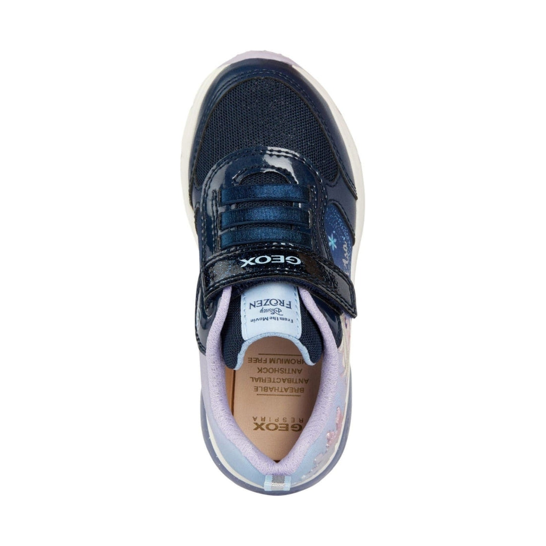 Geox girls navy, sky spaceclub sport shoes | Vilbury London