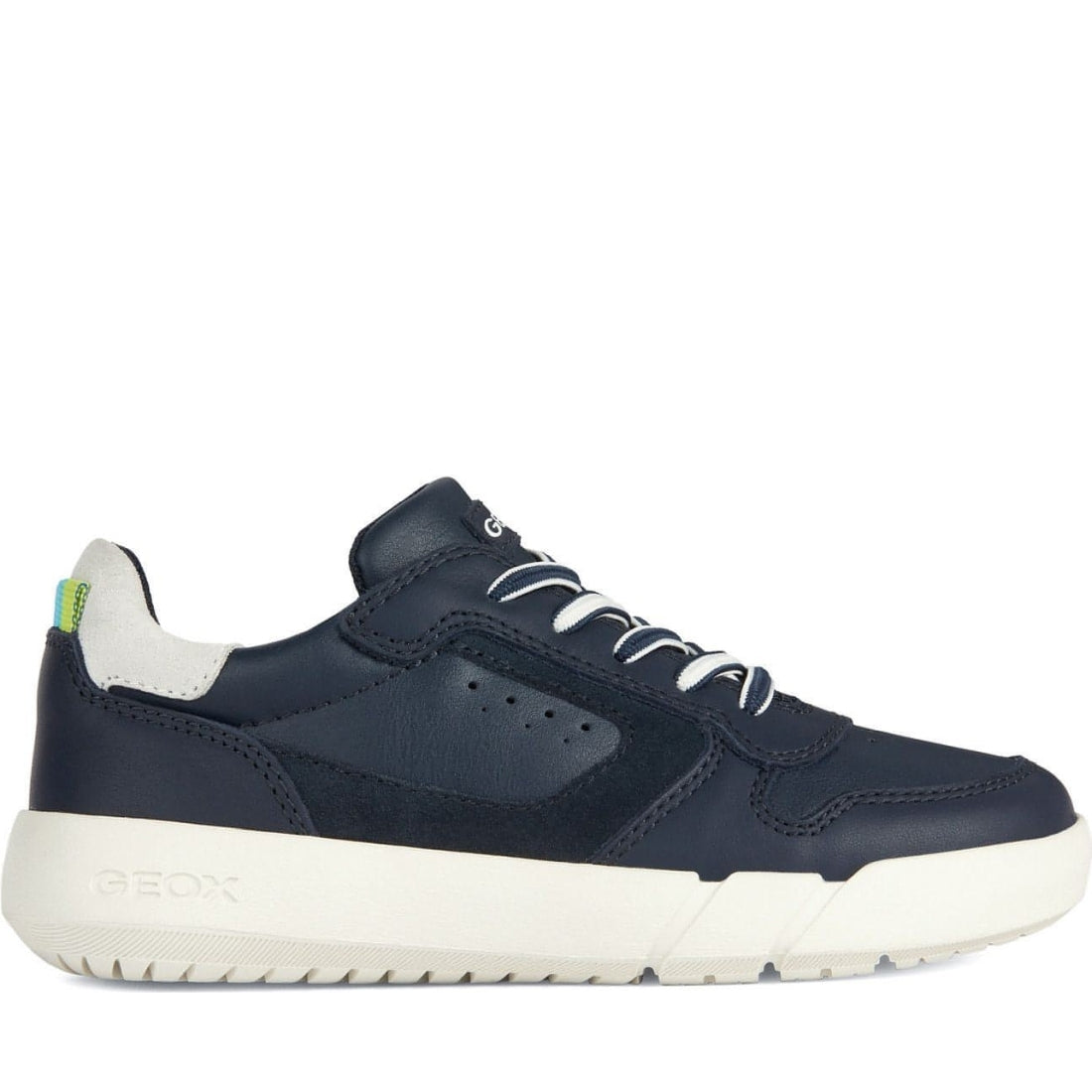 Geox boys navy, white hyroo sport shoes | Vilbury London