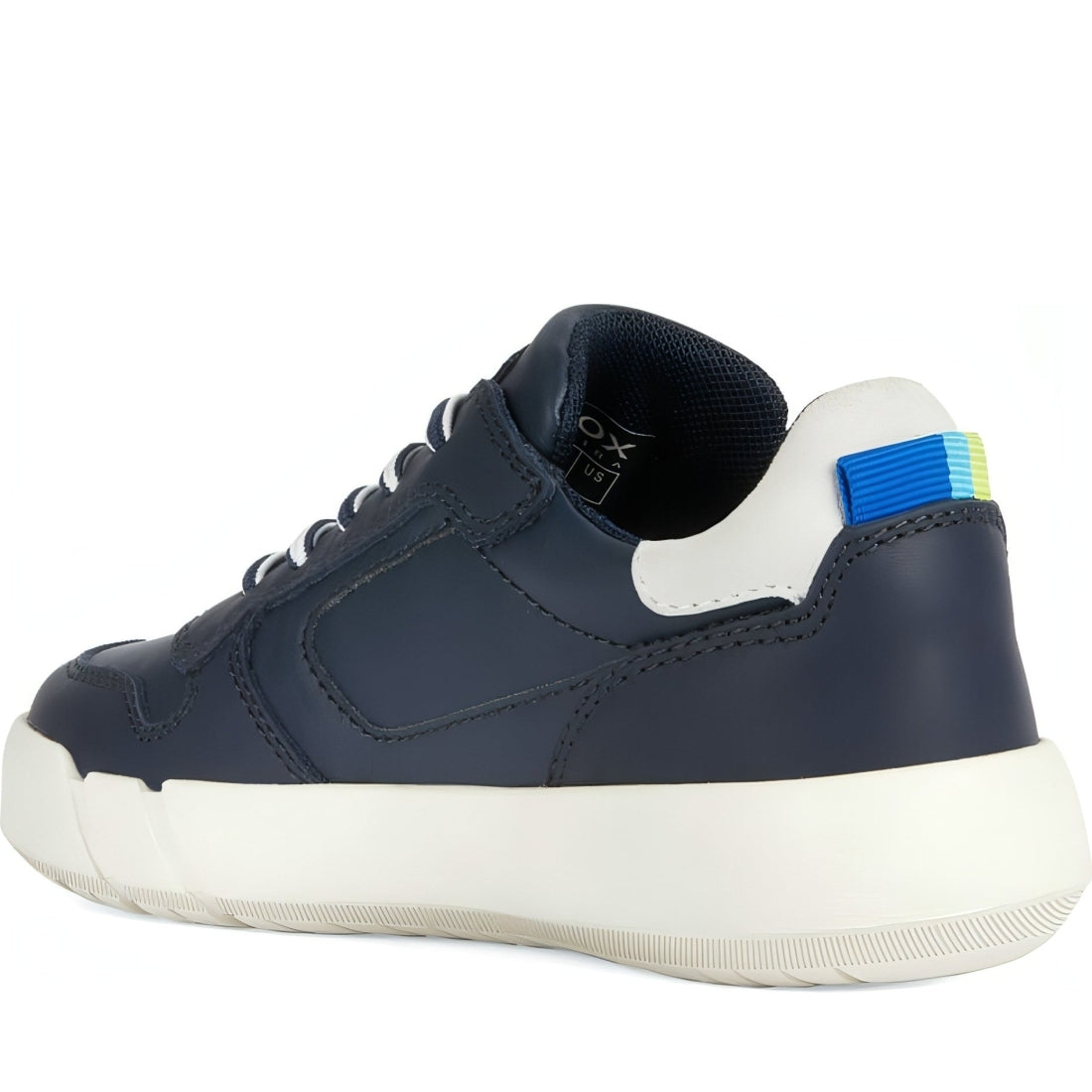 Geox boys navy, white hyroo sport shoes | Vilbury London