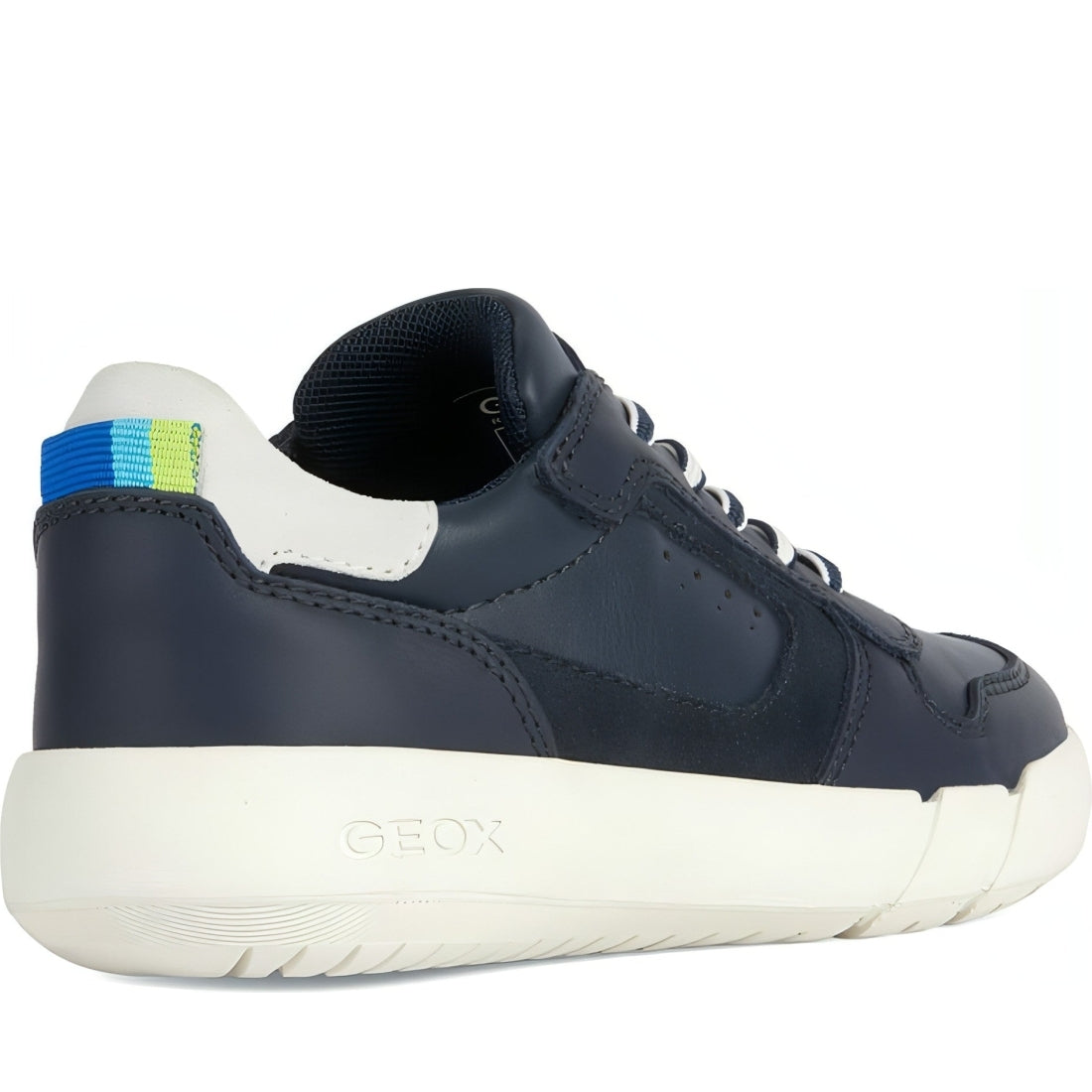 Geox boys navy, white hyroo sport shoes | Vilbury London