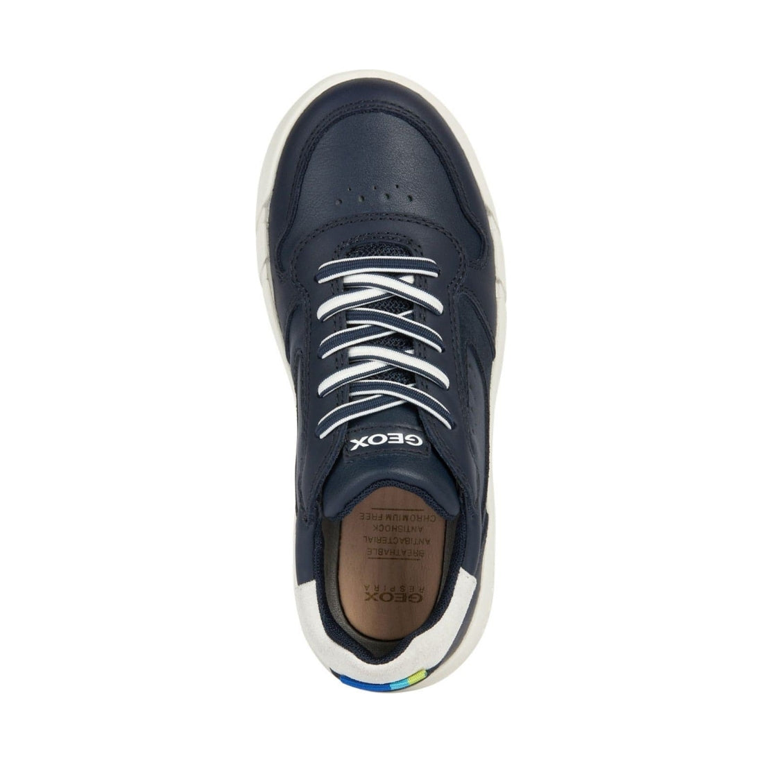 Geox boys navy, white hyroo sport shoes | Vilbury London