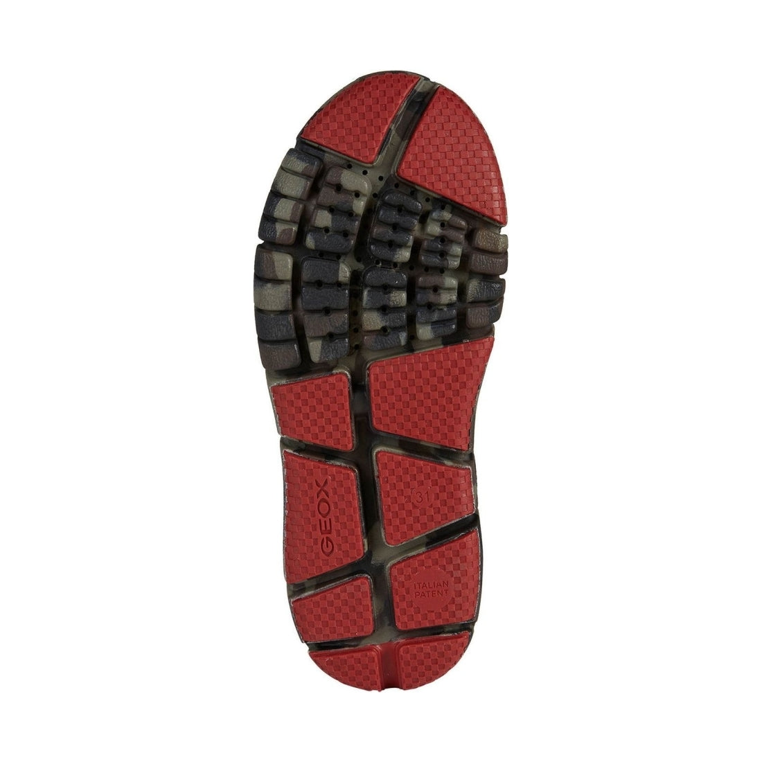 Geox boys Black Red flexyper abx booties | Vilbury London