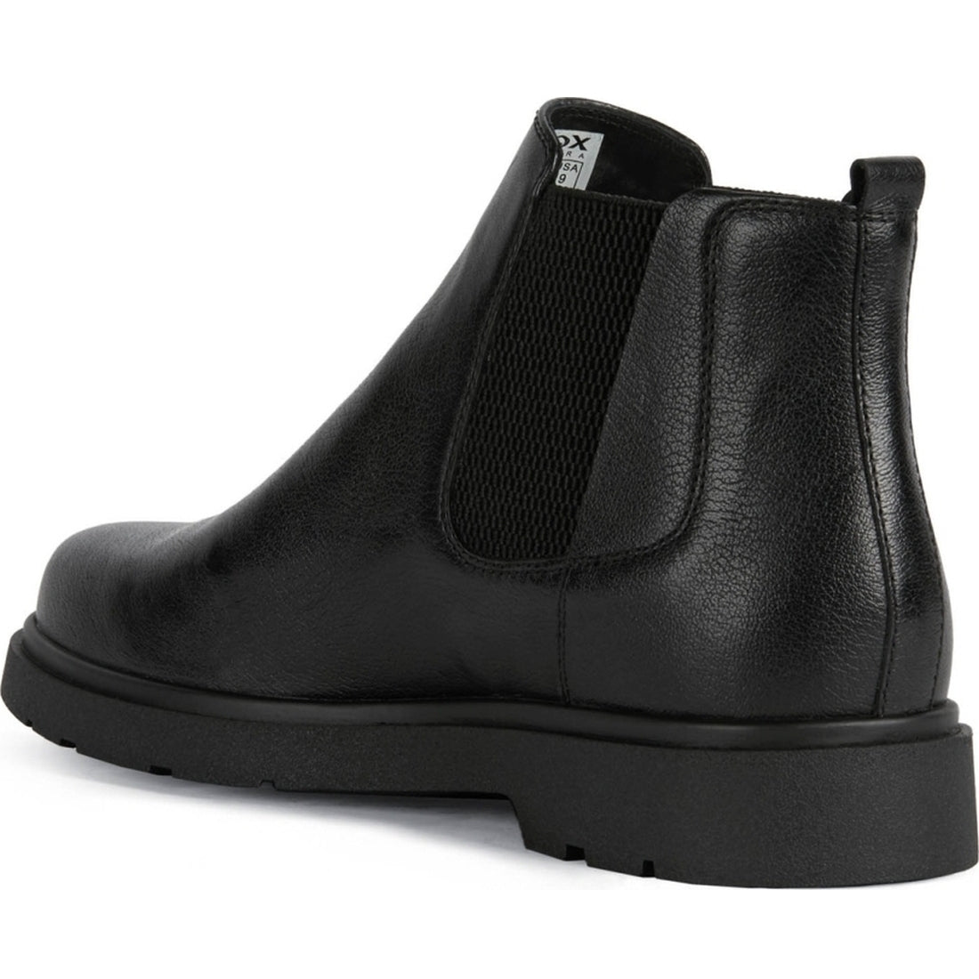 Geox mens Black spherica ec1 booties | Vilbury London