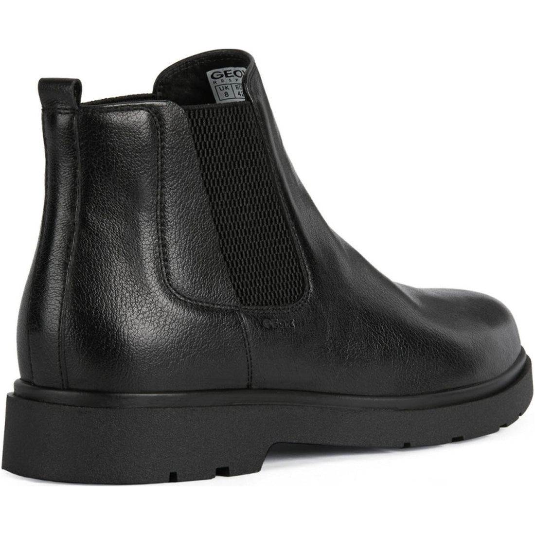 Geox mens Black spherica ec1 booties | Vilbury London