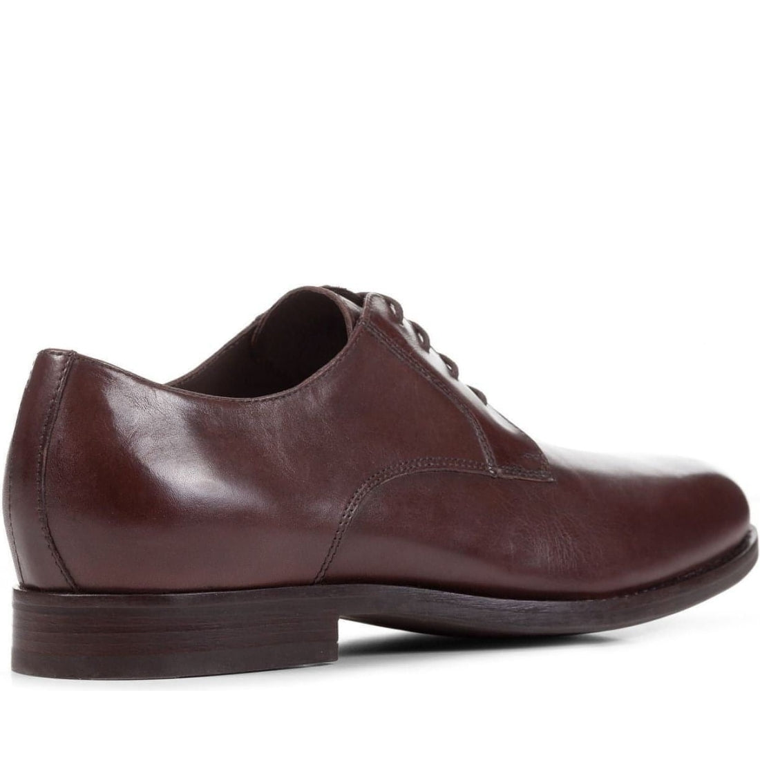 Geox mens dark brown hampstead formal | Vilbury London