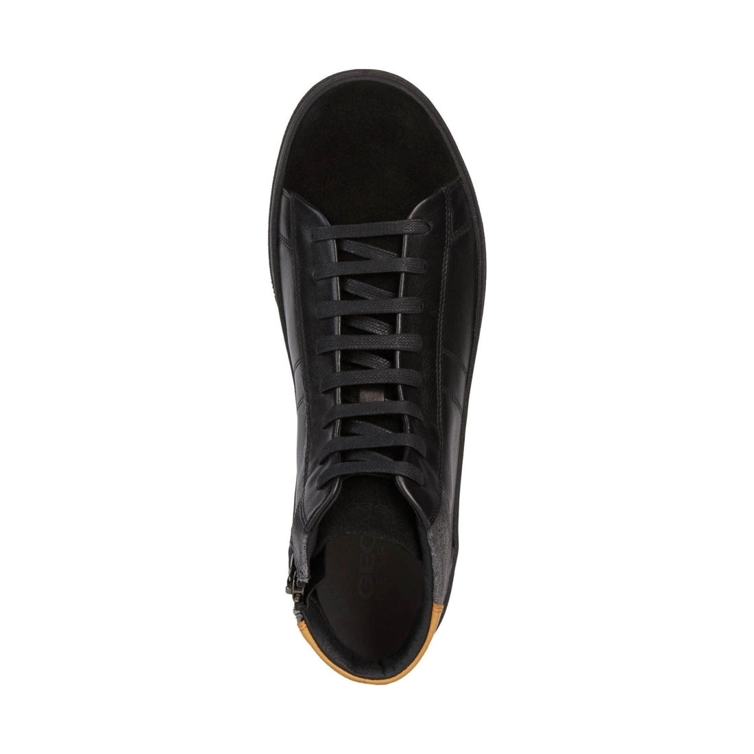 Geox mens Black Anthracite magnete booties | Vilbury London