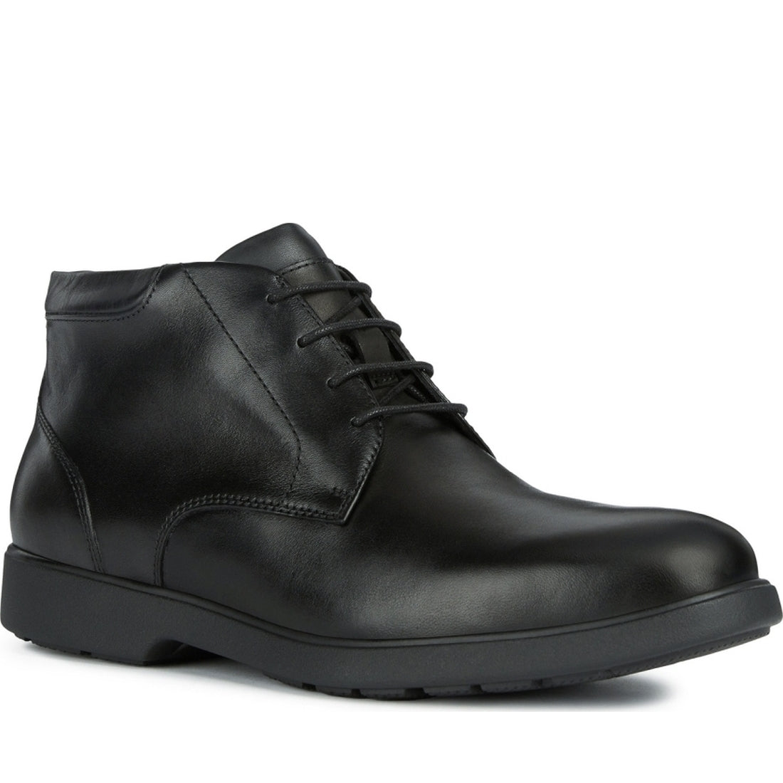 Geox mens Black spherica ec11 wide booties | Vilbury London