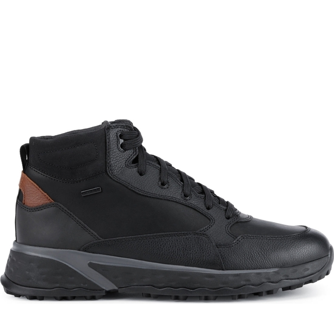 Geox mens Black sterrato abx booties | Vilbury London