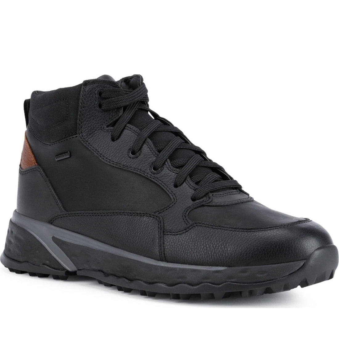 Geox mens Black sterrato abx booties | Vilbury London