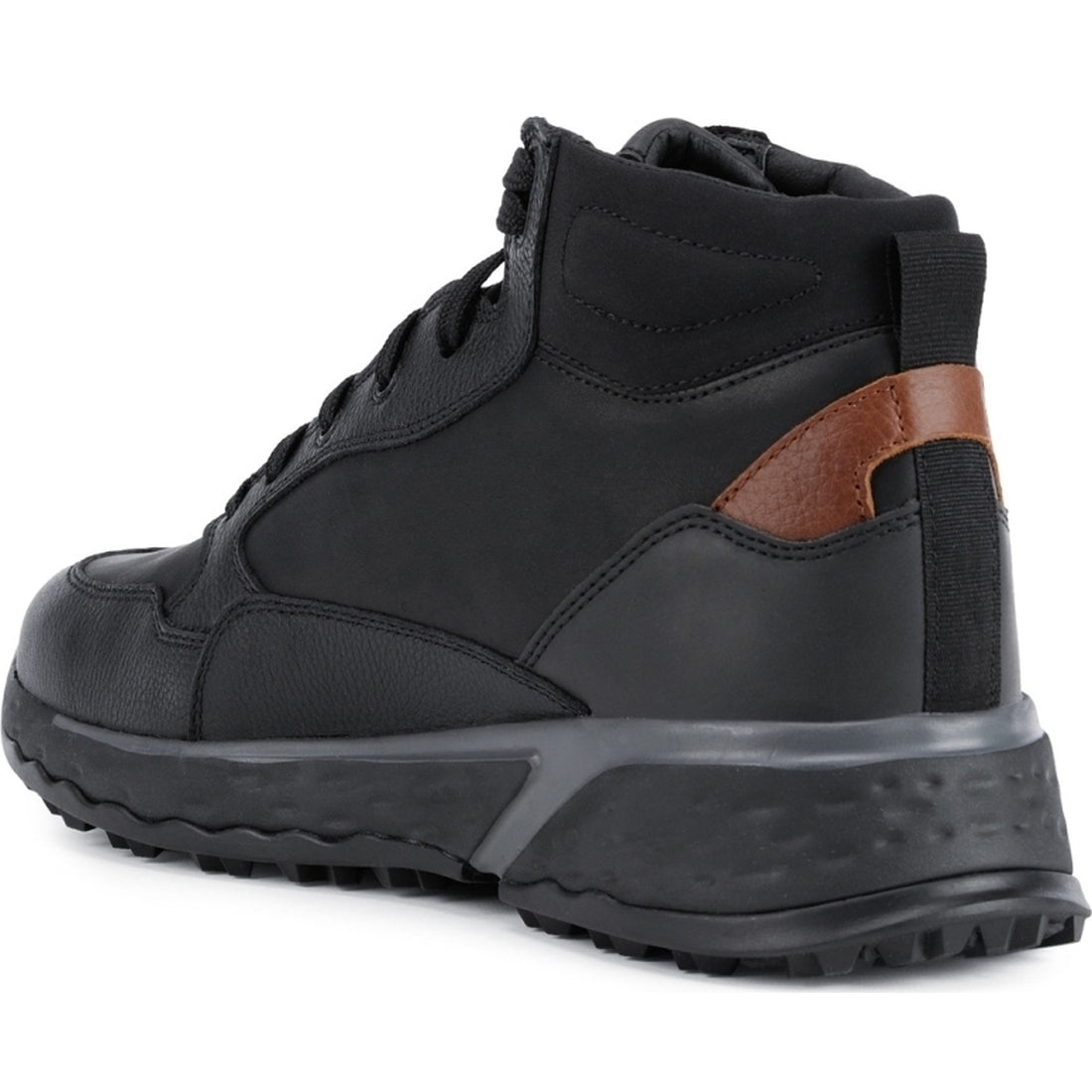 Geox mens Black sterrato abx booties | Vilbury London