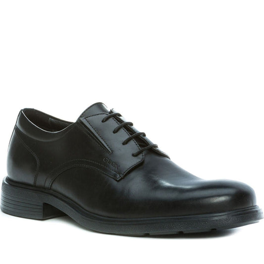 Geox mens black dublin formal | Vilbury London