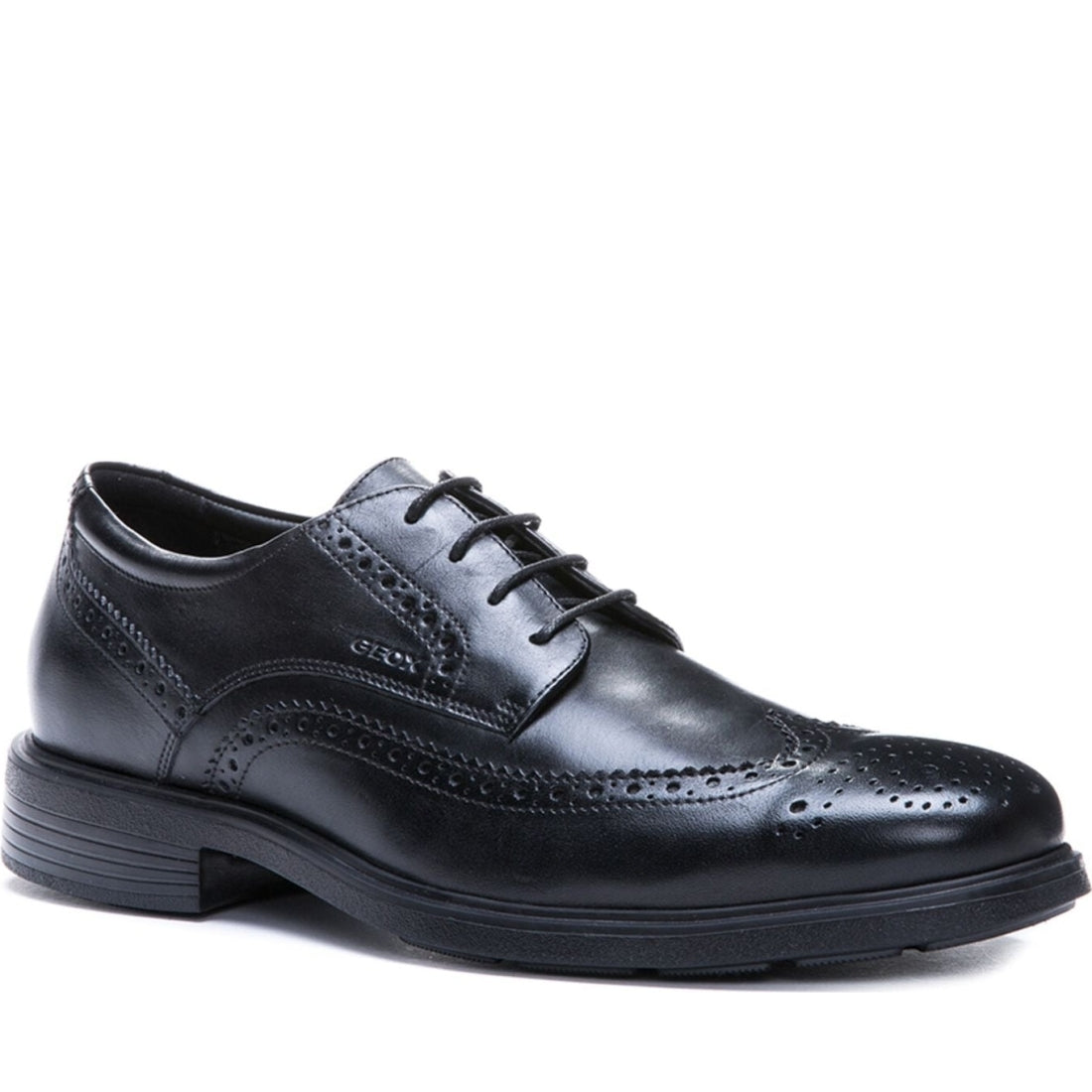 Geox mens black dublin formal | Vilbury London