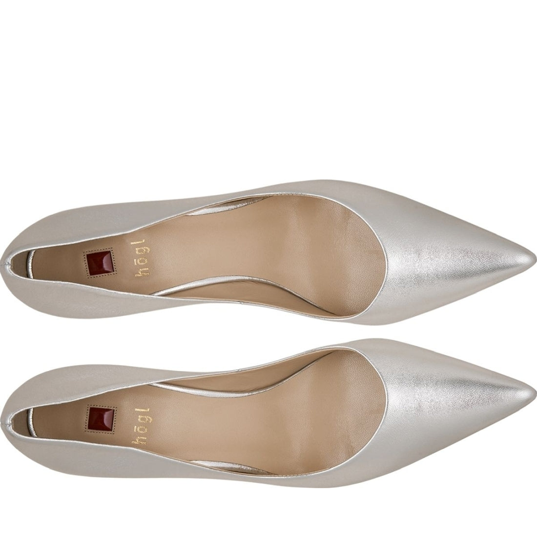 Hogl womens Silver boulevard 70 pumps | Vilbury London