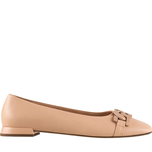 Hogl Womens Nude coco flats | Vilbury London