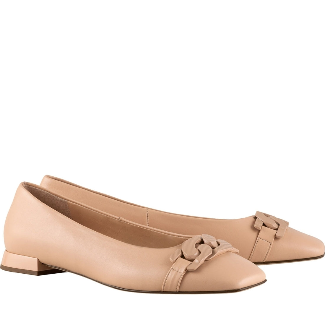 Hogl Womens Nude coco flats | Vilbury London