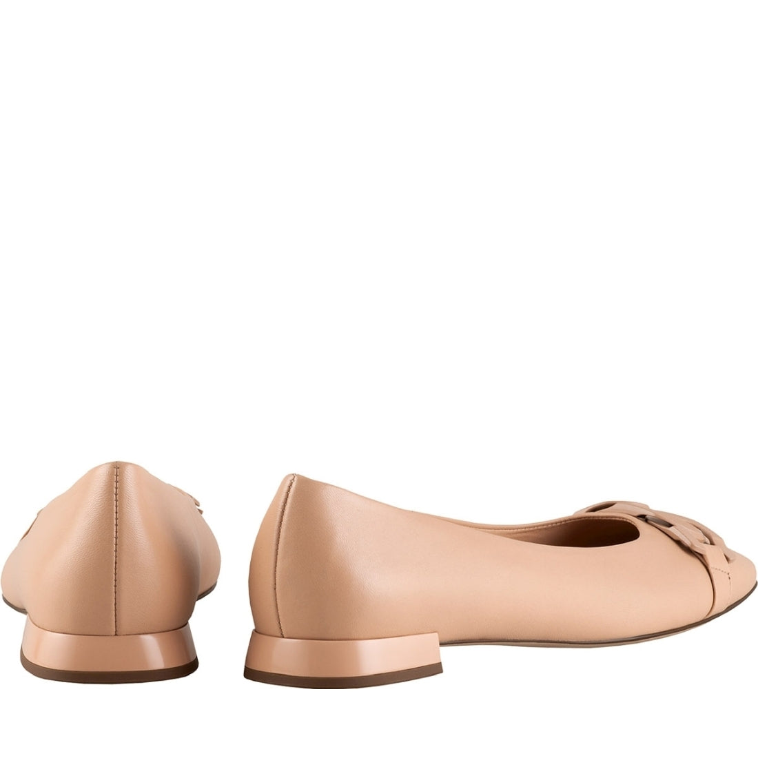 Hogl Womens Nude coco flats | Vilbury London