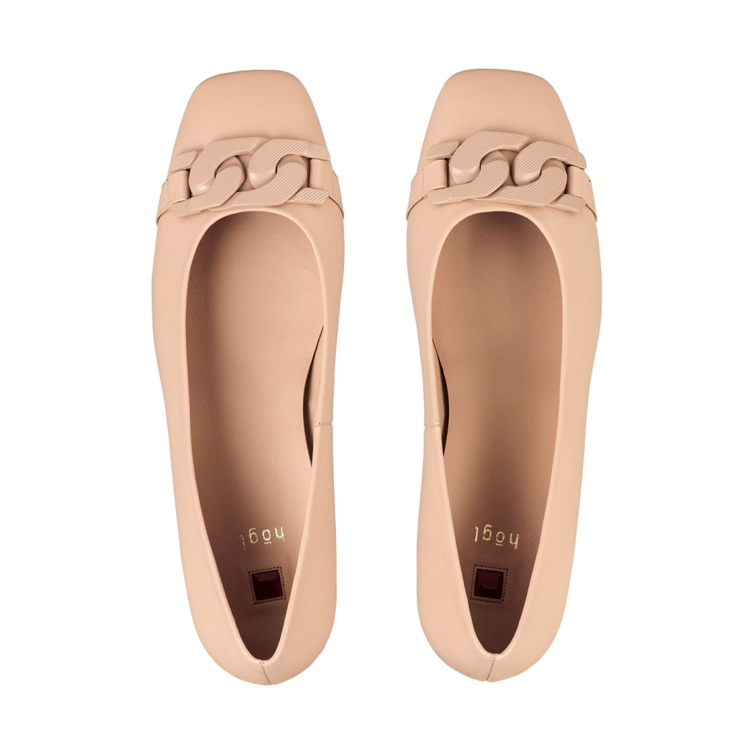 Hogl Womens Nude coco flats | Vilbury London