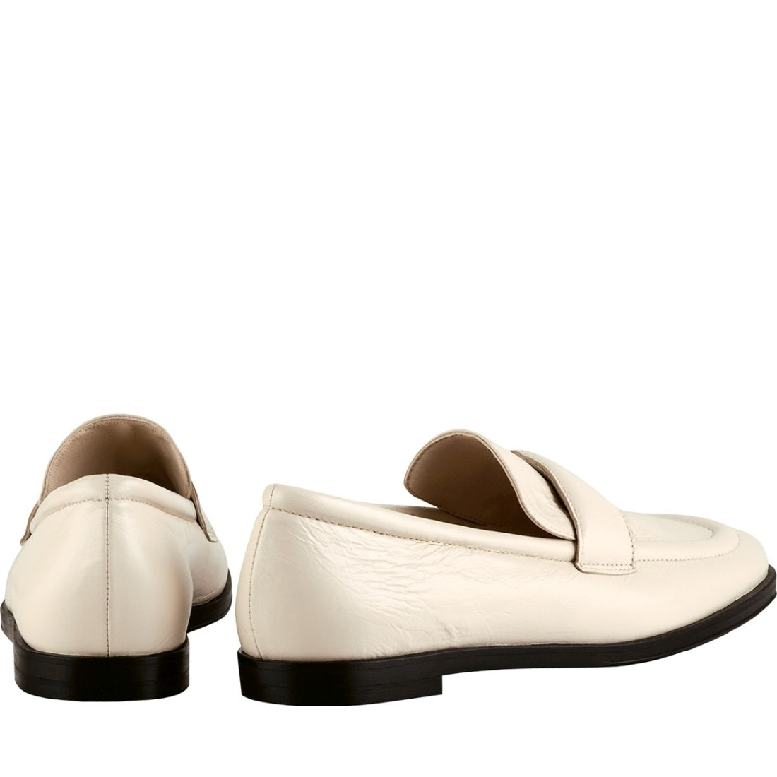 Hogl Womens Ecru taylor flats | Vilbury London