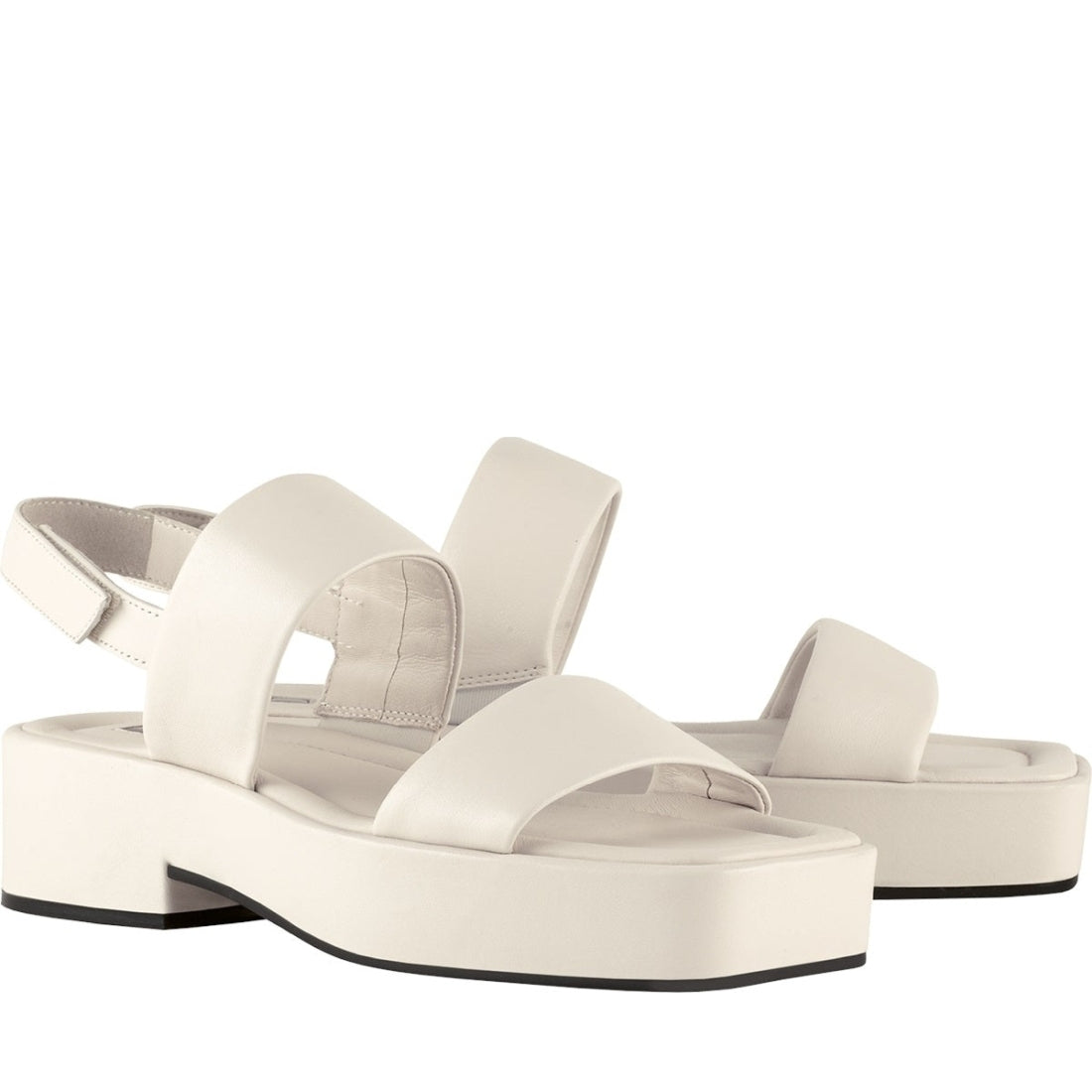 Hogl womens creme lola sandals | Vilbury London