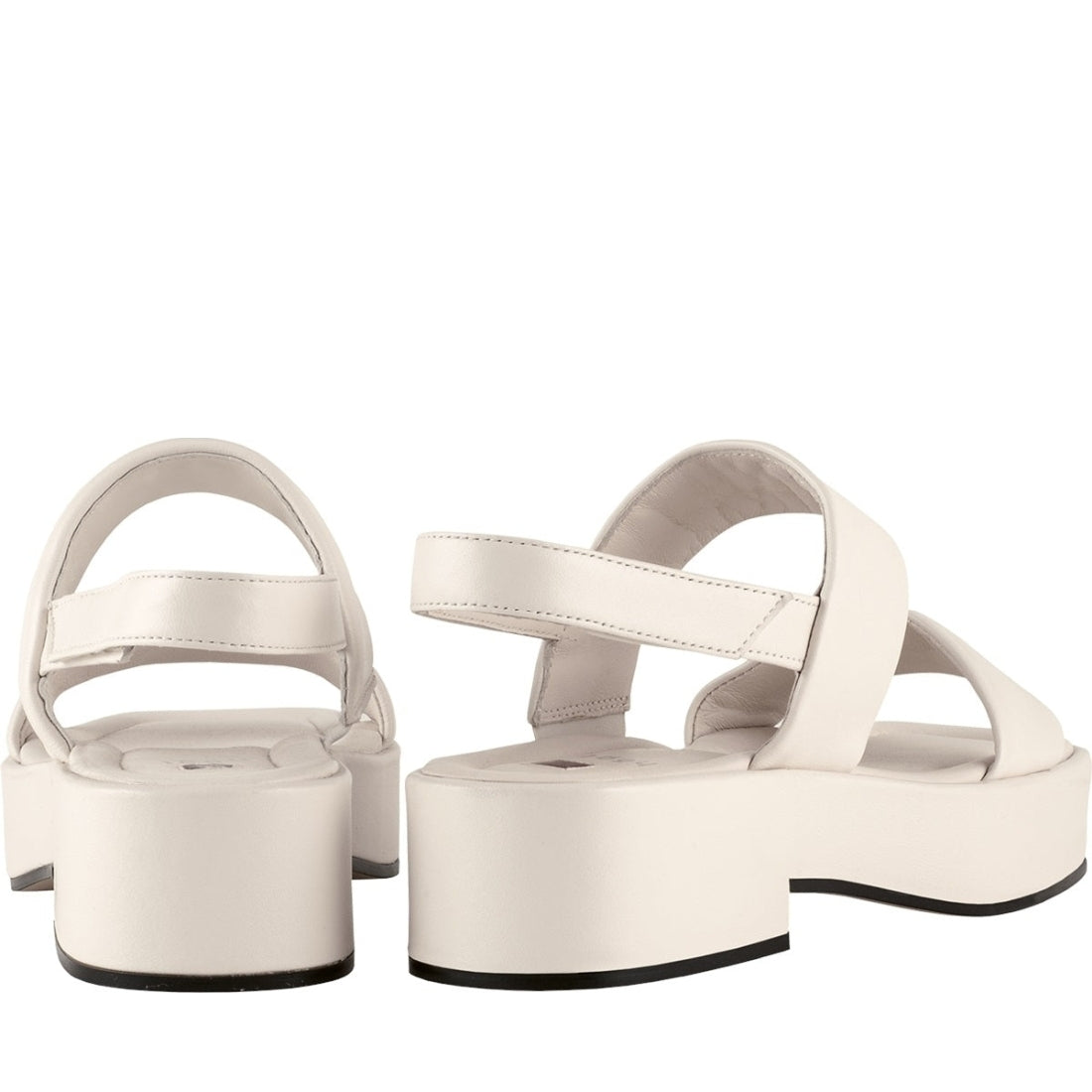 Hogl womens creme lola sandals | Vilbury London