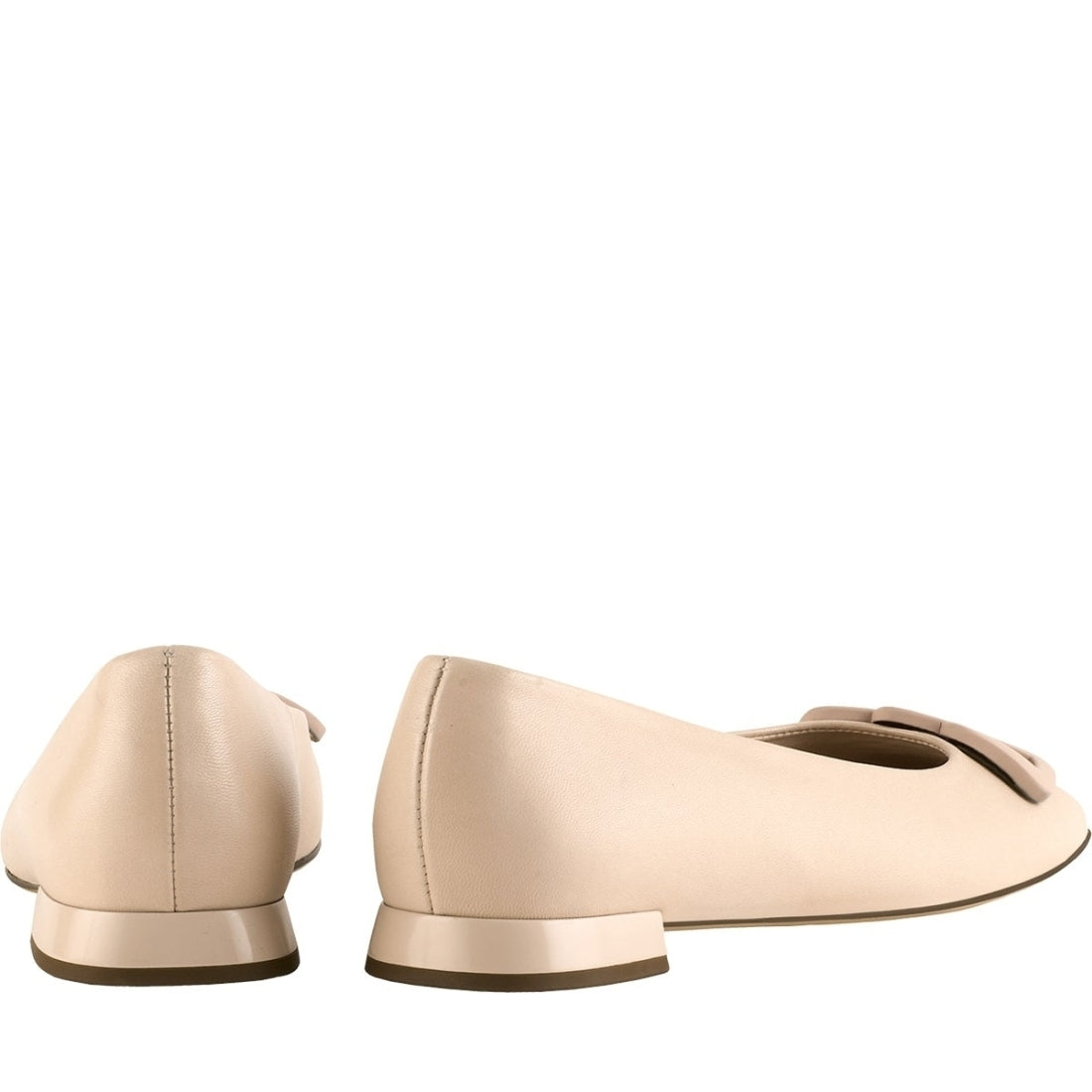 Hogl womens lightnud coco ballerinas | Vilbury London