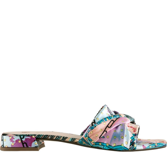 Hogl womens multi mali slippers | Vilbury London