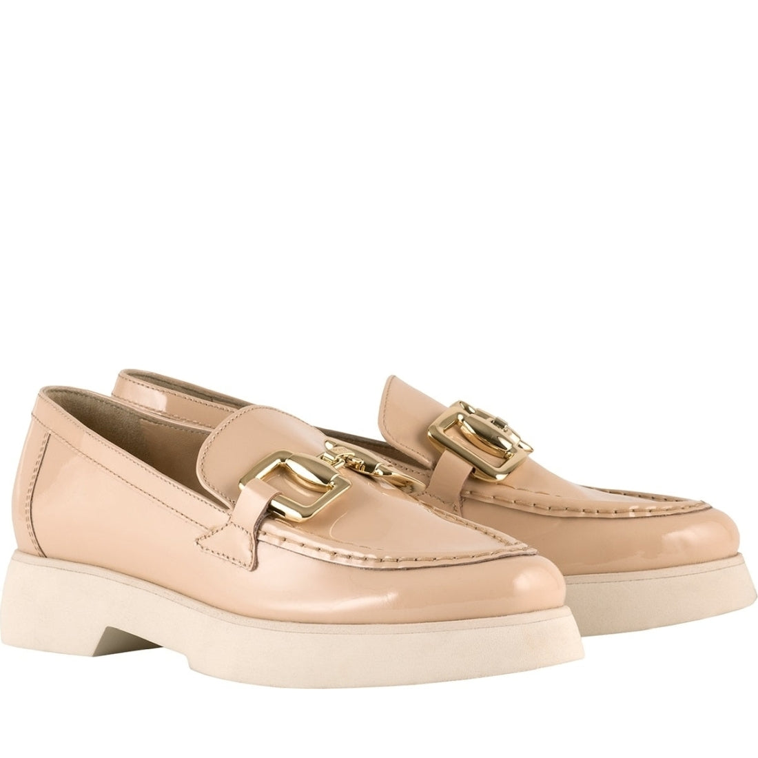 Hogl womens lightnud max loafers | Vilbury London