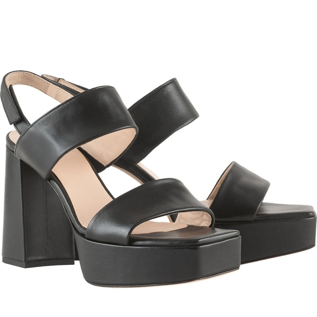 Hogl womens schwarz cindy sandals | Vilbury London