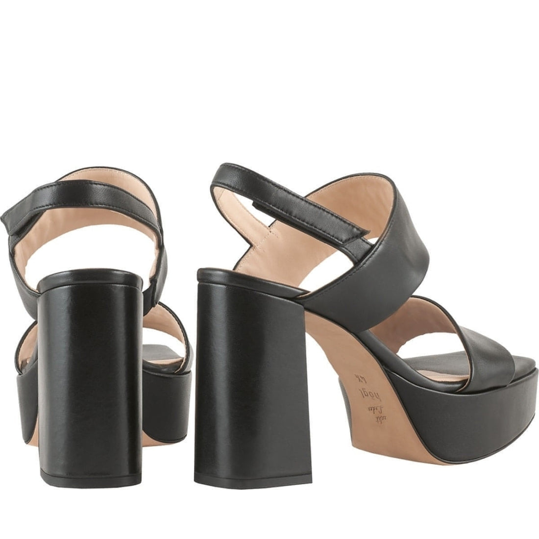 Hogl womens schwarz cindy sandals | Vilbury London