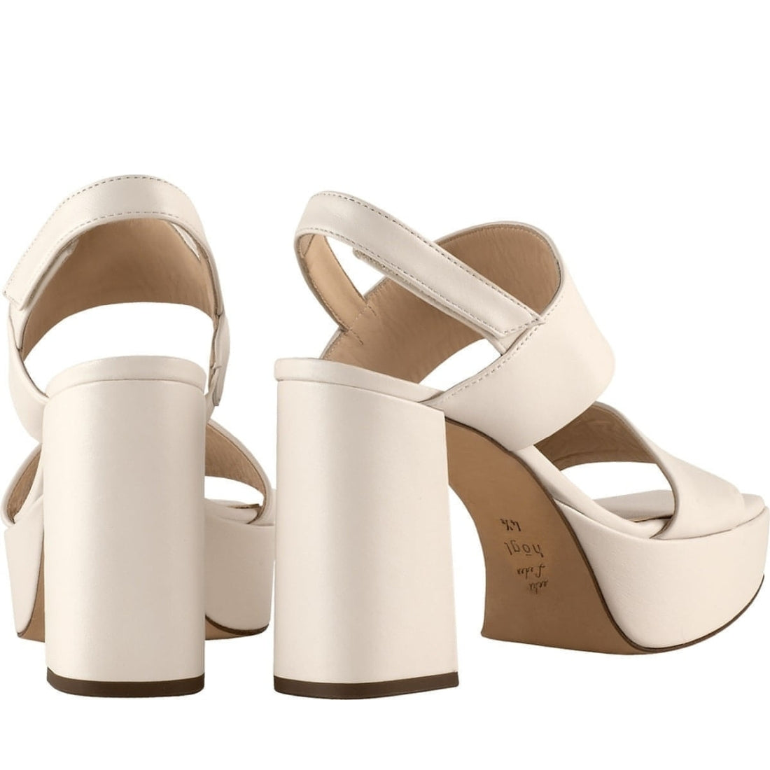 Hogl womens creme cindy sandals | Vilbury London