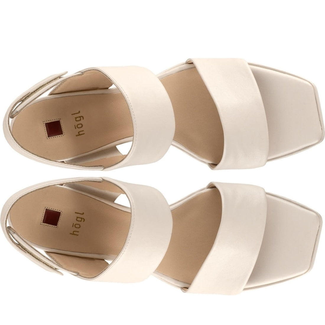 Hogl womens creme cindy sandals | Vilbury London