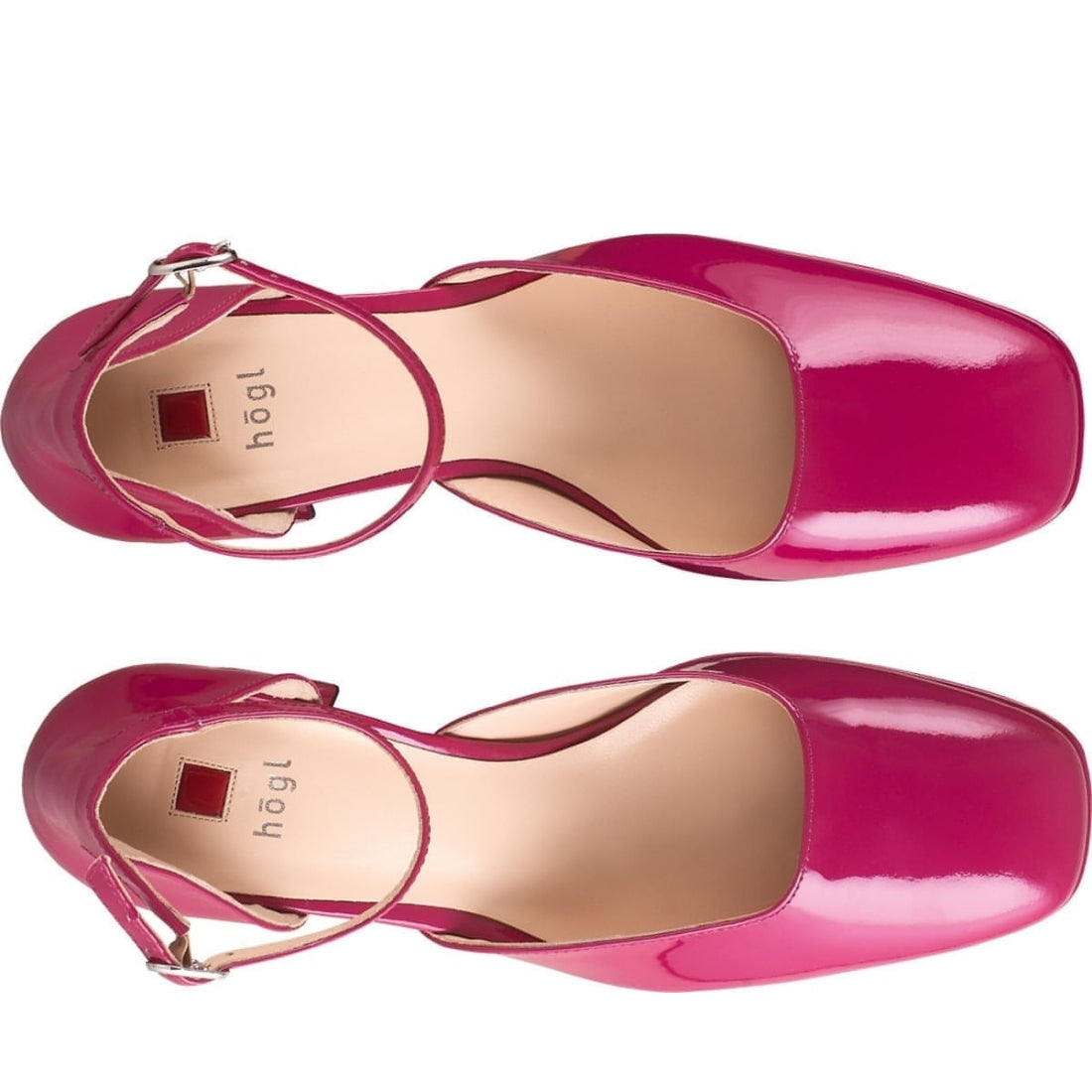 Hogl womens pink victoria pumps | Vilbury London