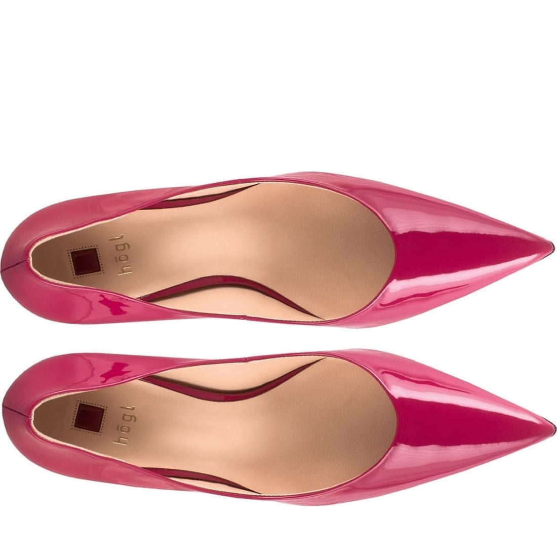 Hogl womens pink boulevard 70 pumps | Vilbury London