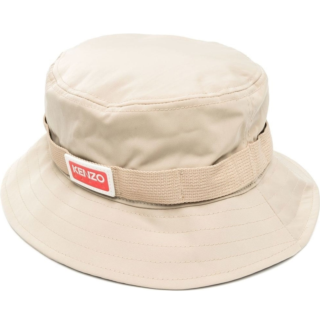 KENZO mens beige casual bucket hat | Vilbury London