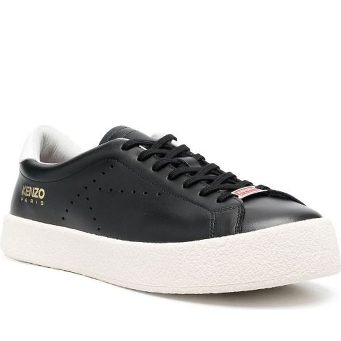 KENZO mens black low top sneaker | Vilbury London