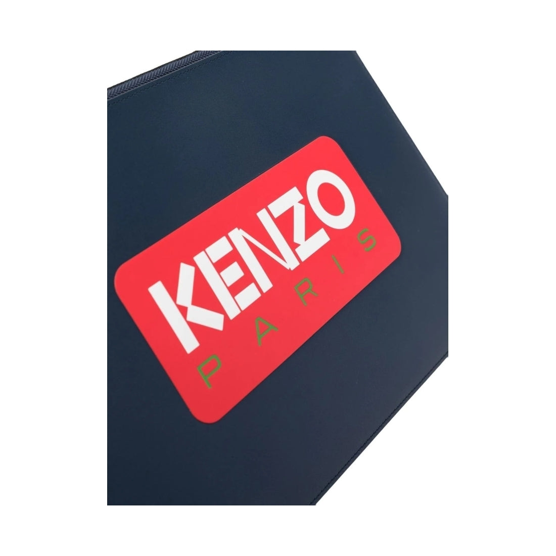 KENZO mens midnight blue large clutch | Vilbury London