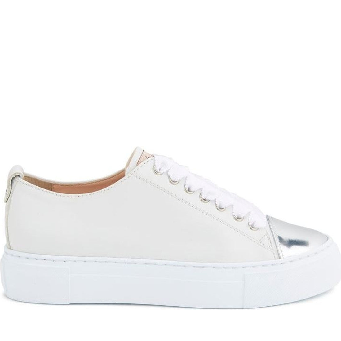 AGL womens silv whit whit whit mollie sport shoe | Vilbury London