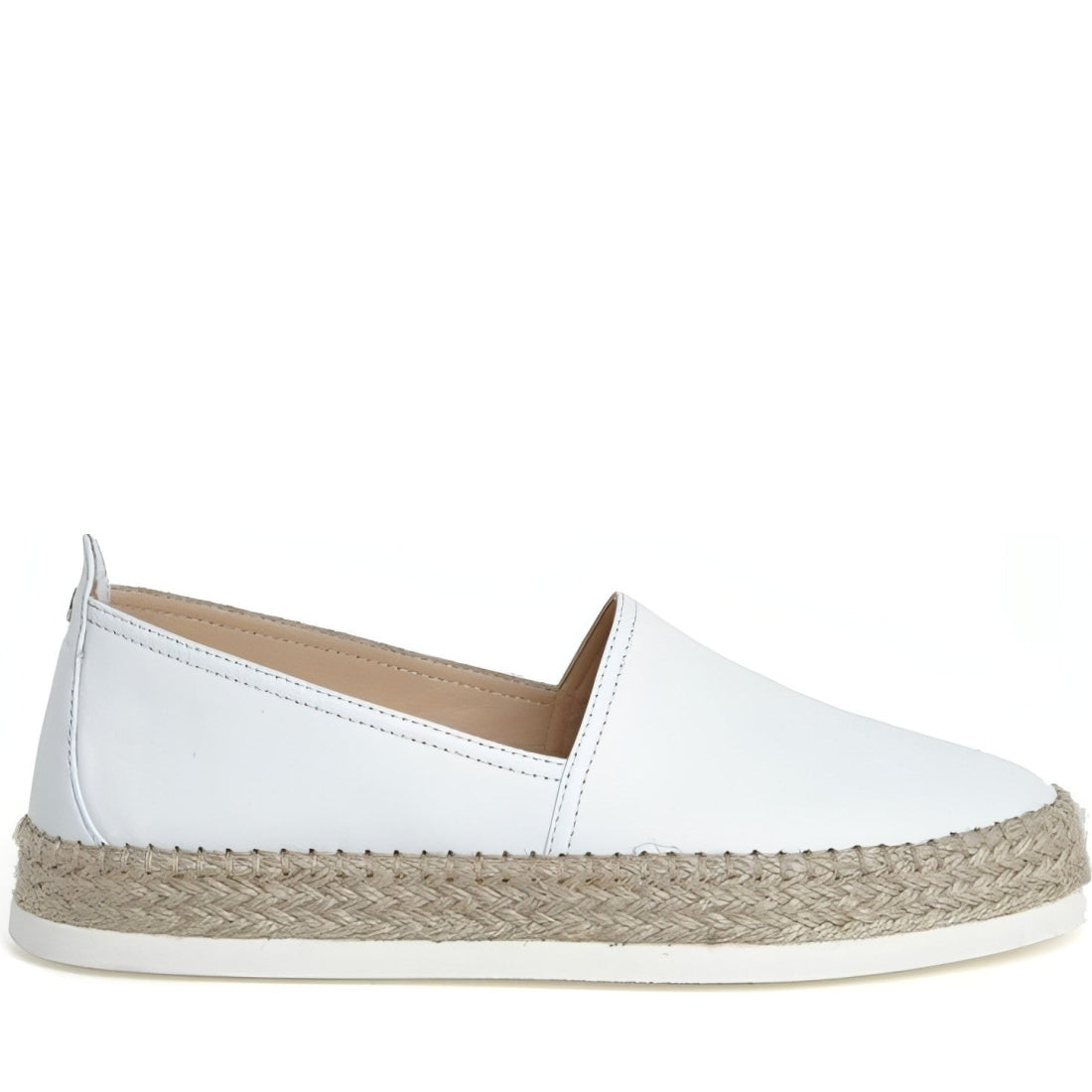 AGL womens white rope espadriles | Vilbury London