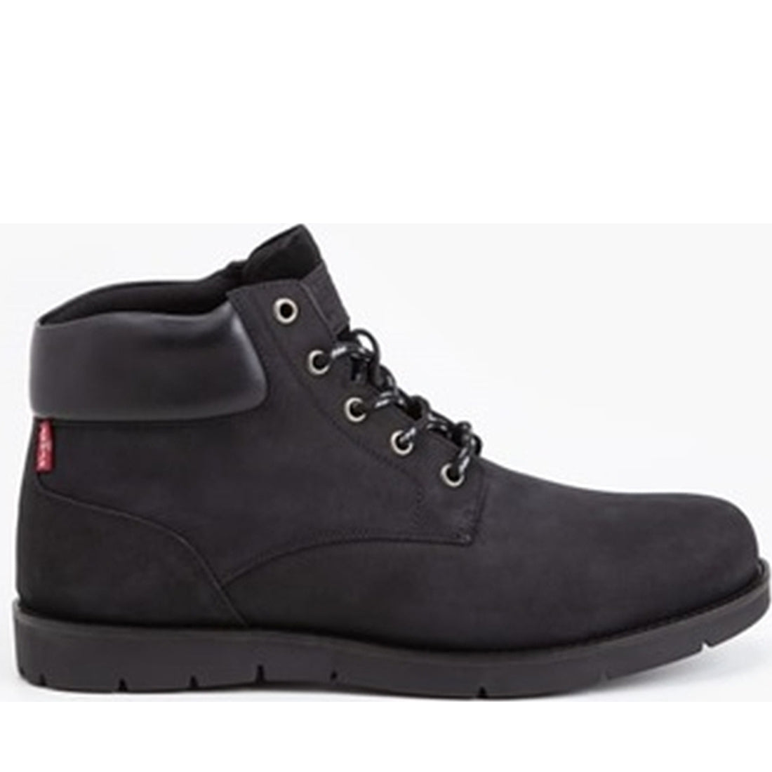 Levi's mens Full Black jaxed booties | Vilbury London