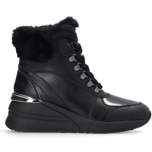 Liu Jo womens Black alyssa 05 - mid sneaker | Vilbury London