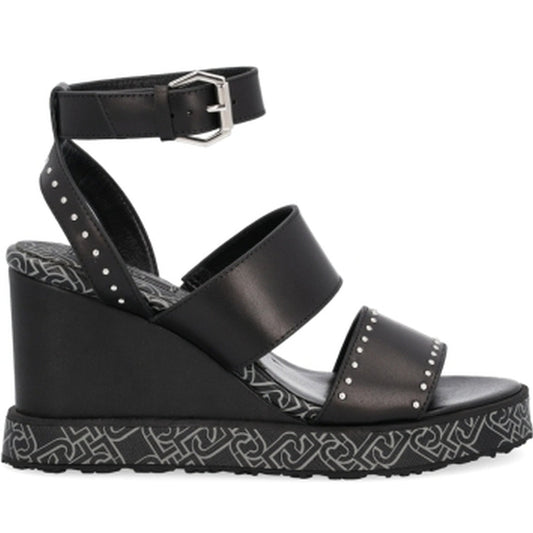 Liu Jo Womens Black nicole 05 sandals | Vilbury London