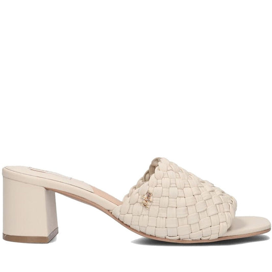 Mexx Womens Off White jalara sandals | Vilbury London