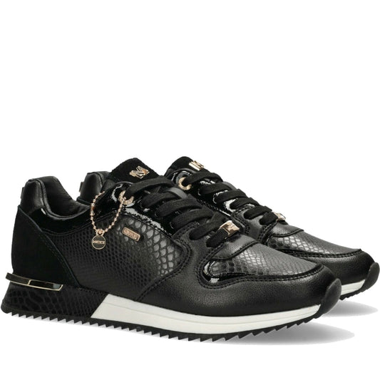 Mexx womens black fleur sport shoe | Vilbury London