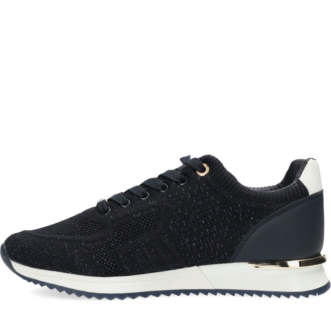 Mexx womens dk navy gitte glitter sport shoe | Vilbury London