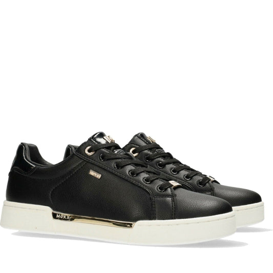 Mexx womens black, gold helexx sport shoe | Vilbury London