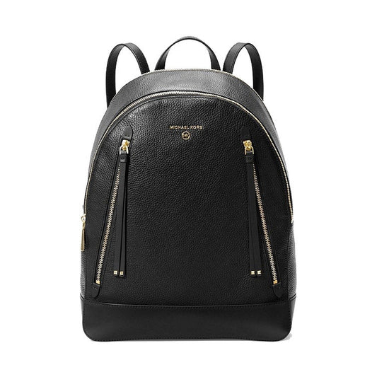 Michael Kors Womens Black lg backpack | Vilbury London