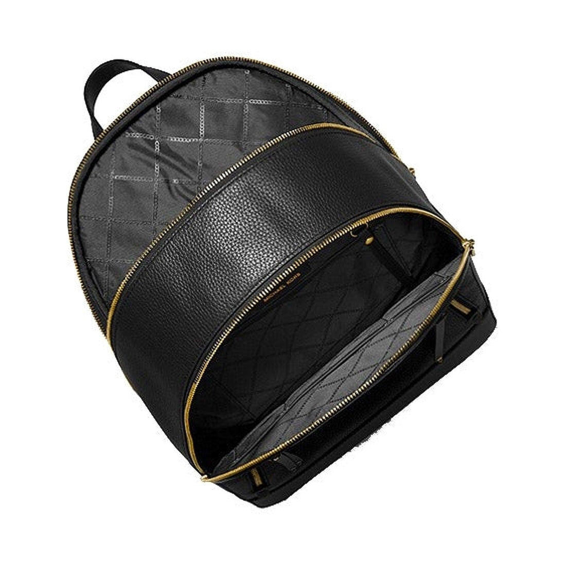 Michael Kors Womens Black lg backpack | Vilbury London
