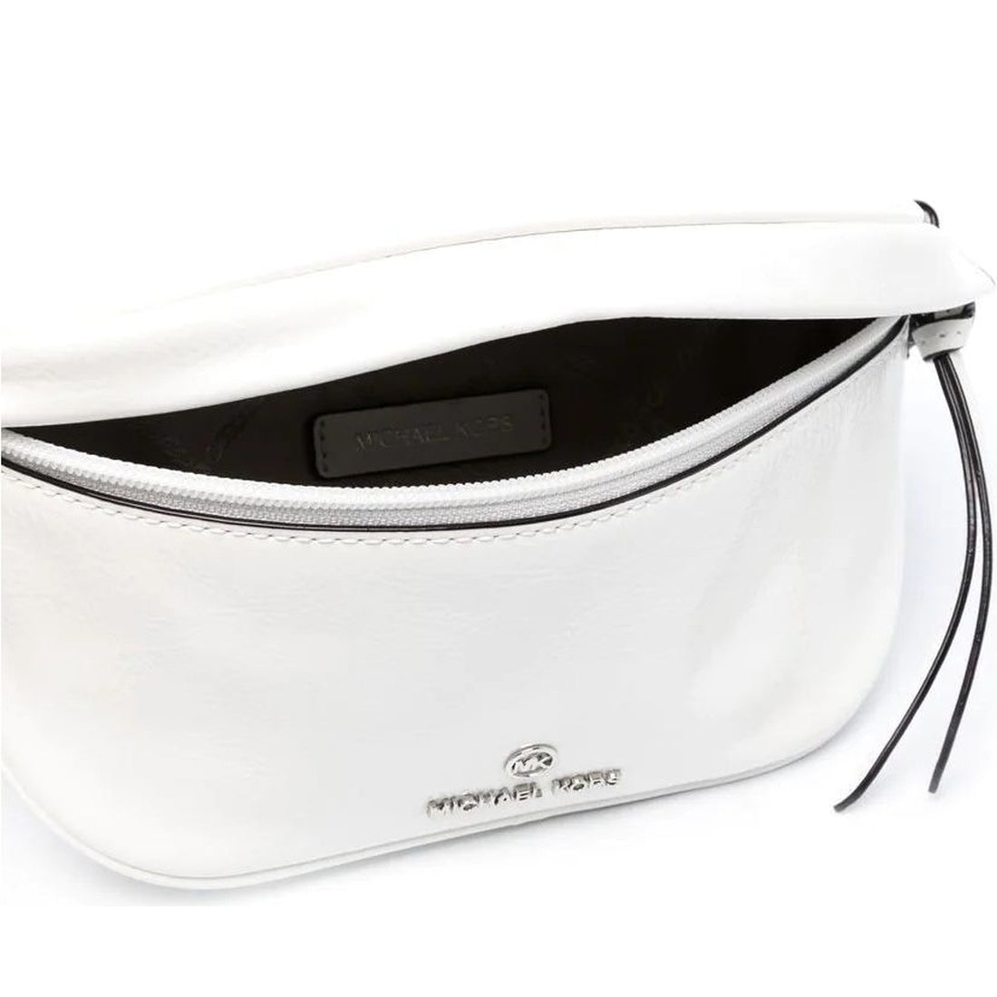Michael Kors womens optic white xs sling messenger bag | Vilbury London