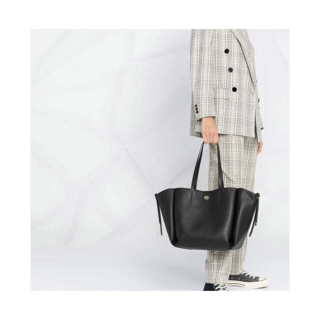 Michael Kors womens Black lg open tote | Vilbury London