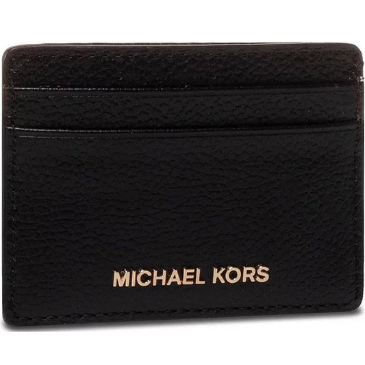 Michael Kors womens Black card holder | Vilbury London